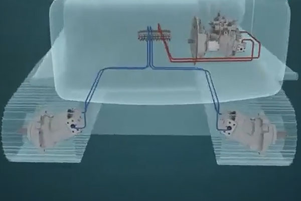 ¡Revele la bomba hidráulica de la excavadora, la válvula de control principal, el motor de desplazamiento!