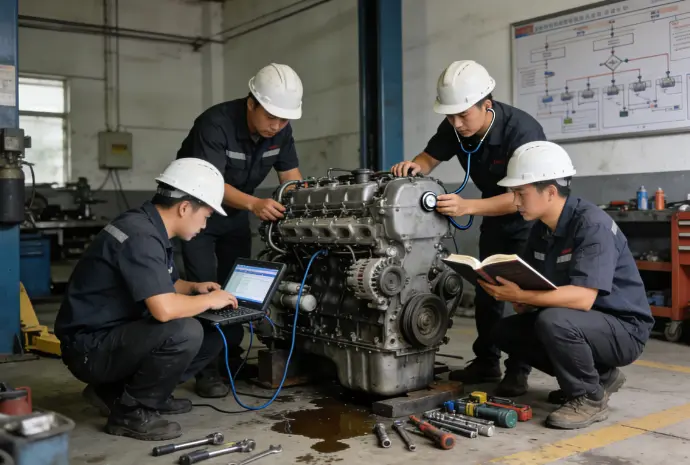 Solución de problemas de un motor diésel que no arranca o tiene dificultades para arrancar